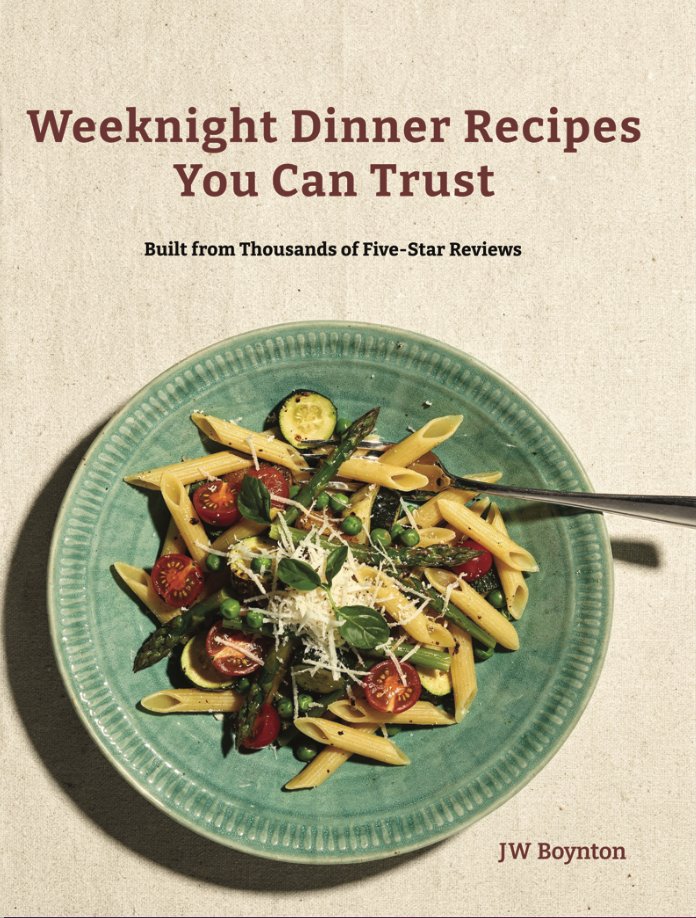 Weeknight Dinner Recipes You Can Trust cookbook cover